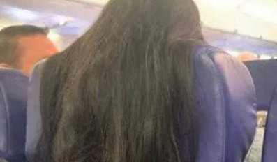 Long hair woman